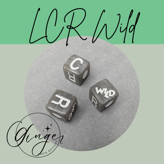 Silver LCRWild Dice