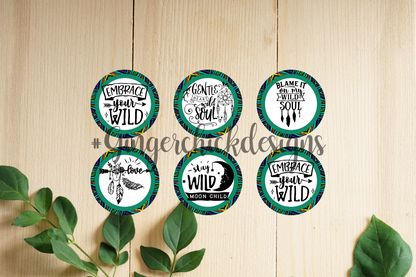 Embrace your Wild Bottle Cap Images