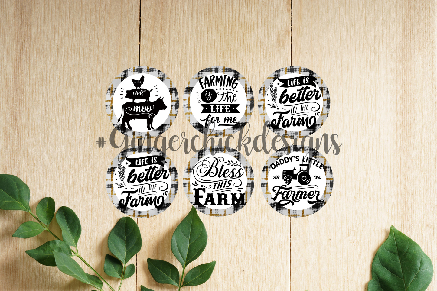 Bless this Farm Bottle Cap Images