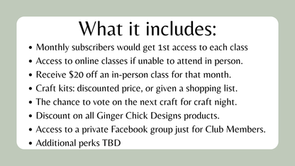 Artful Dots Society - Crafting Club Subscription