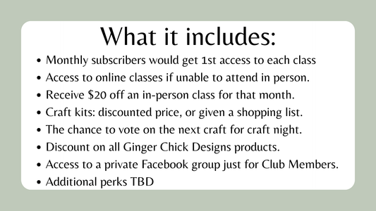 Artful Dots Society - Crafting Club Subscription