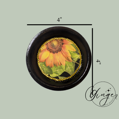 Sunflower Trinket Dish
