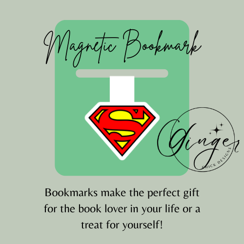 Super Hero Magnetic Bookmark