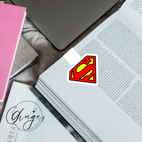 Super Hero Magnetic Bookmark