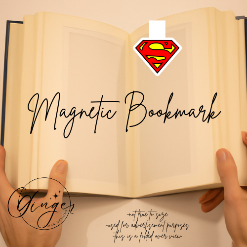 Super Hero Magnetic Bookmark