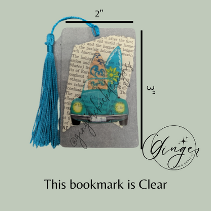 Surfer Dictionary Acrylic Bookmark