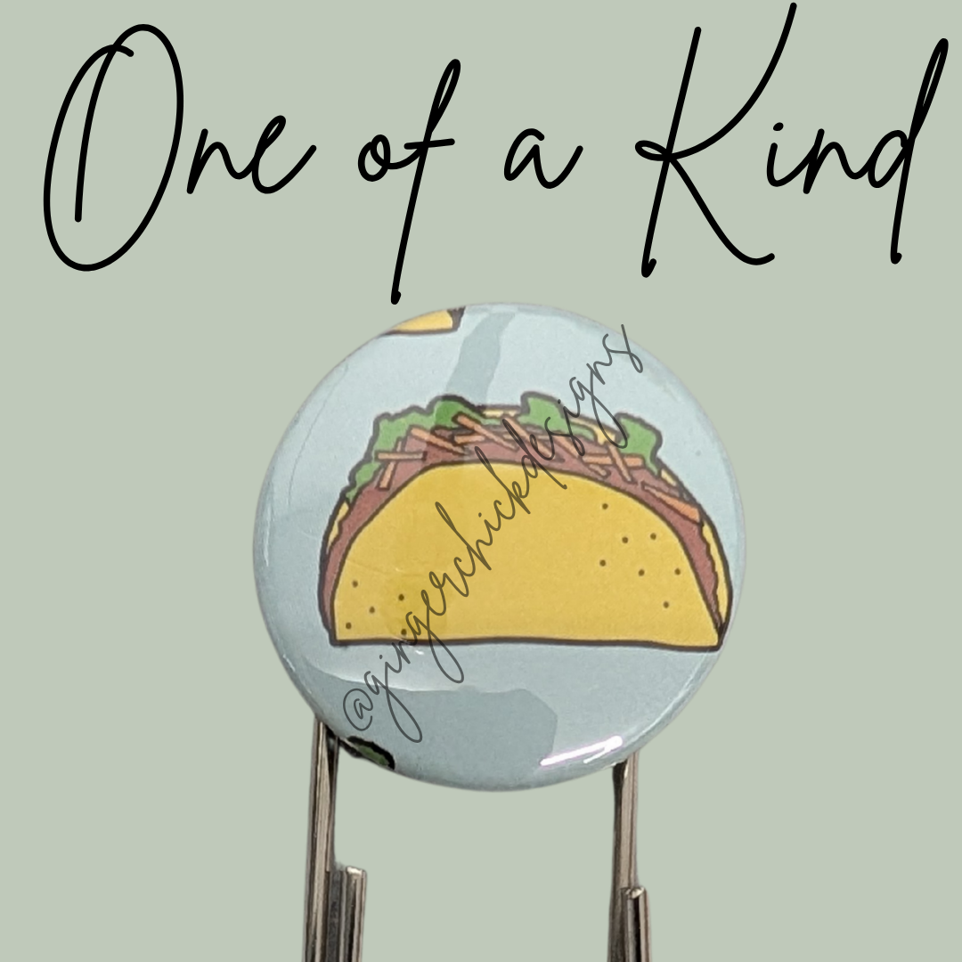 Taco 3-Inch Paperclip Bookmark