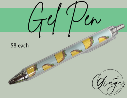 Taco Lovers Gel Pen