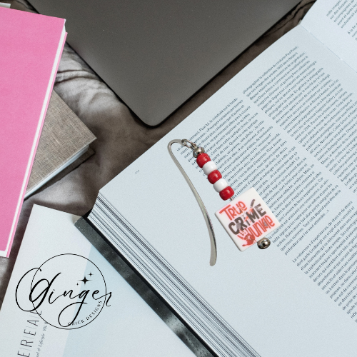True Crime Junkie Hook Bookmark