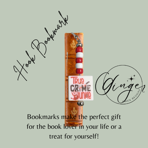True Crime Junkie Hook Bookmark
