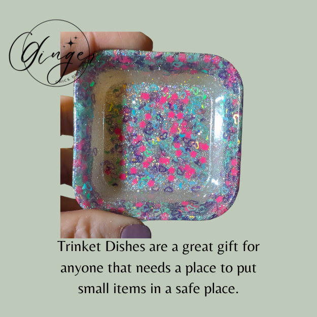 True Love Square Trinket Dish