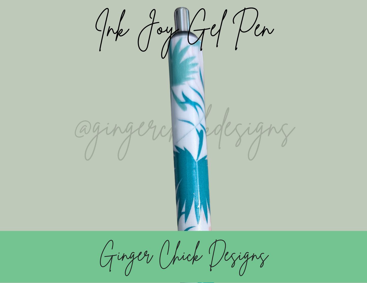 Turquoise Tropical Ink Joy Gel Pen