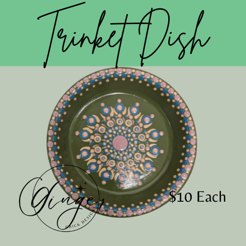 Victoria Era Mandala Trinket Dish
