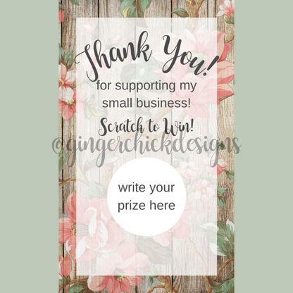 Floral Barn Digital Scratch-Off Ticket