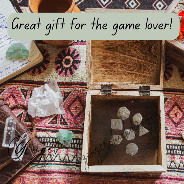White Pearl Dice Set