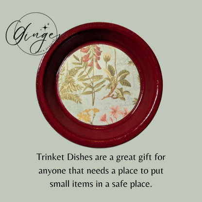 Wild Flowers Trinket Dish