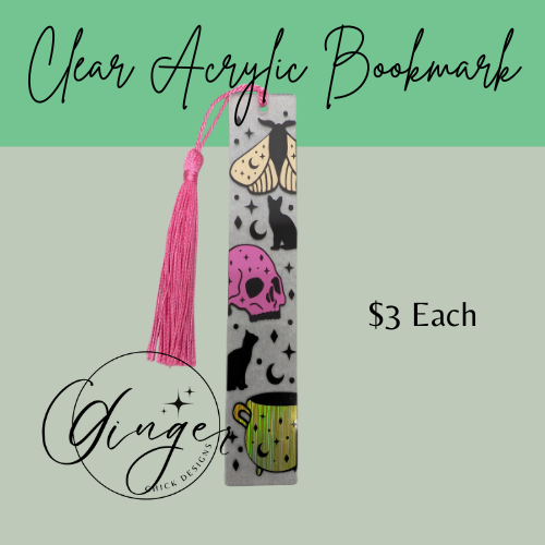 Witches Brew Acrylic Bookmarks