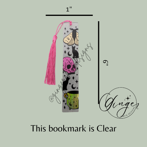 Witches Brew Acrylic Bookmarks