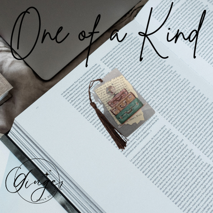 World Traveler Dictionary Acrylic Bookmark