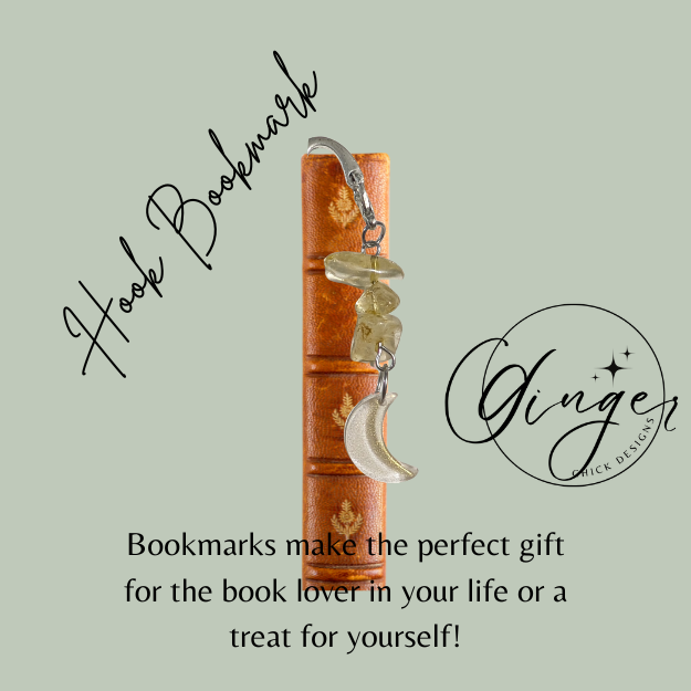 Yellow Moon Hook Bookmark
