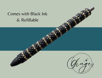 Black and Gold Diamond Art Ink Joy Gel Pen
