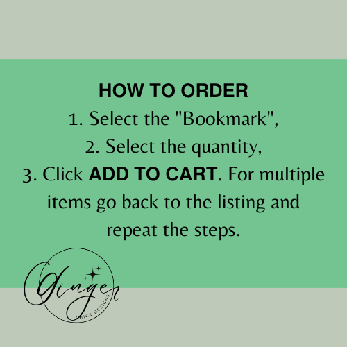 Tan Highland Cow Hook Bookmark