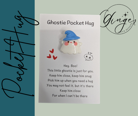 Blue Ghost Pocket Hug