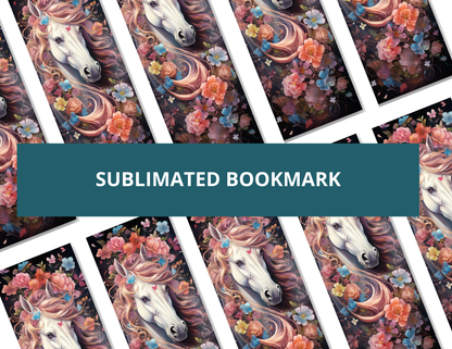 White Horse Bookmark