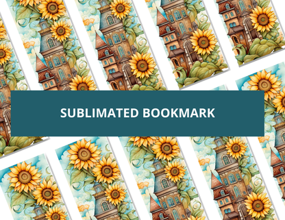 Sunflower Farmhouse Bookmark