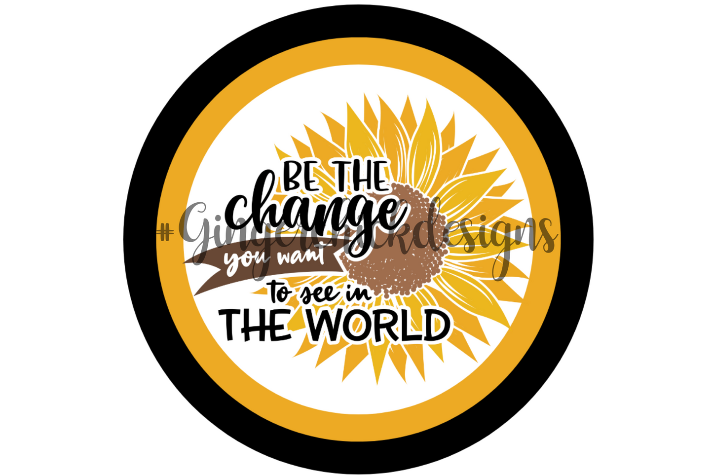 Sunflower Bottle Cap Images