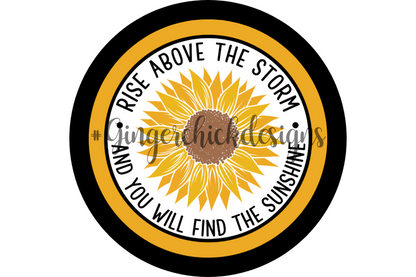 Sunflower Pin-Back Design