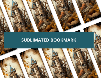 Goblincore Castle Bookmark