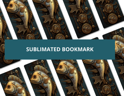 Steampunk Fish Bookmark
