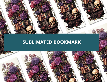 Purple Flowers Bookmark