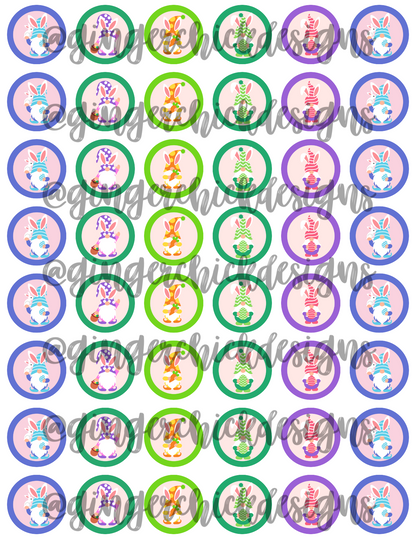 Easter Gnome Bottle Cap Images