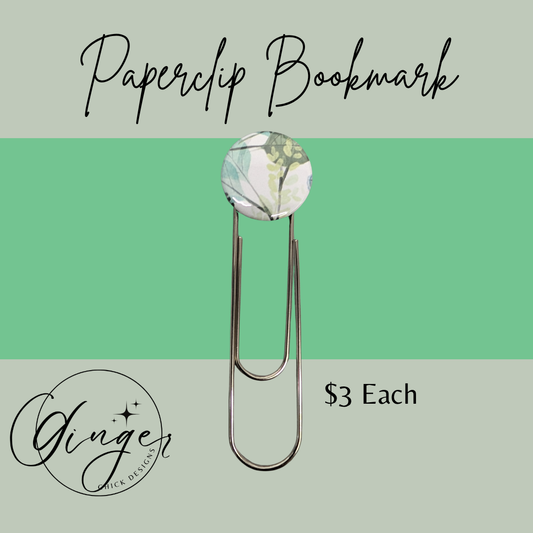 Eucalyptus 3-Inch Paperclip Bookmark