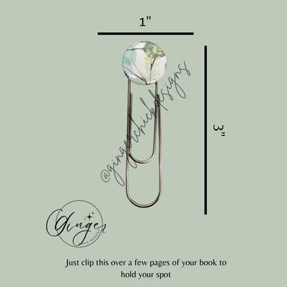 Eucalyptus 3-Inch Paperclip Bookmark