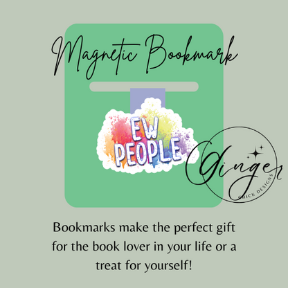 Ew People Magnetic Bookmark