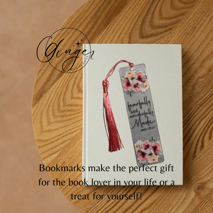Fearfully and Wonderfully Made Acrylic Bookmarks