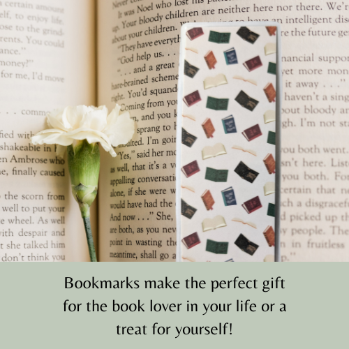 Flying Books Laminated Bookmark