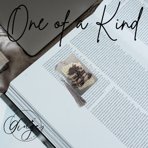 Gothic Books Dictionary Acrylic Bookmark