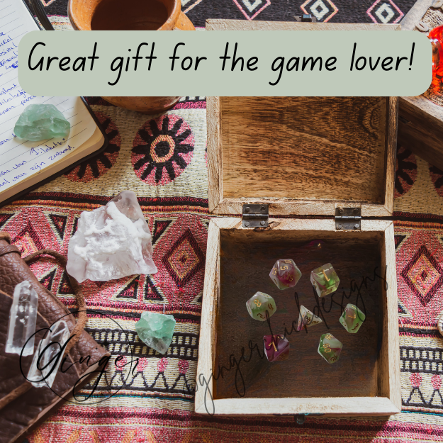 Enchanted Grove DND Dice Set