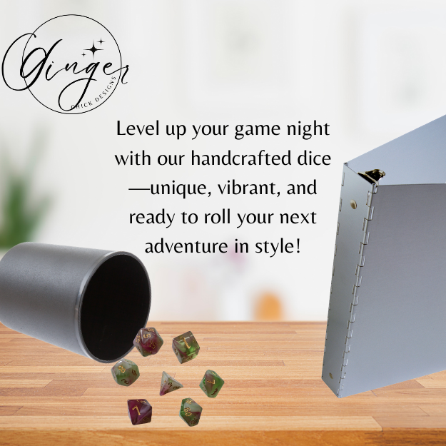Enchanted Grove DND Dice Set