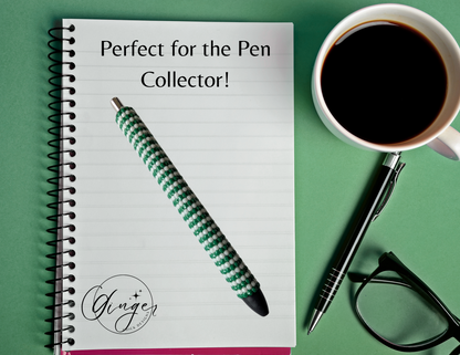 Green and White Diamond Art Ink Joy Gel Pen