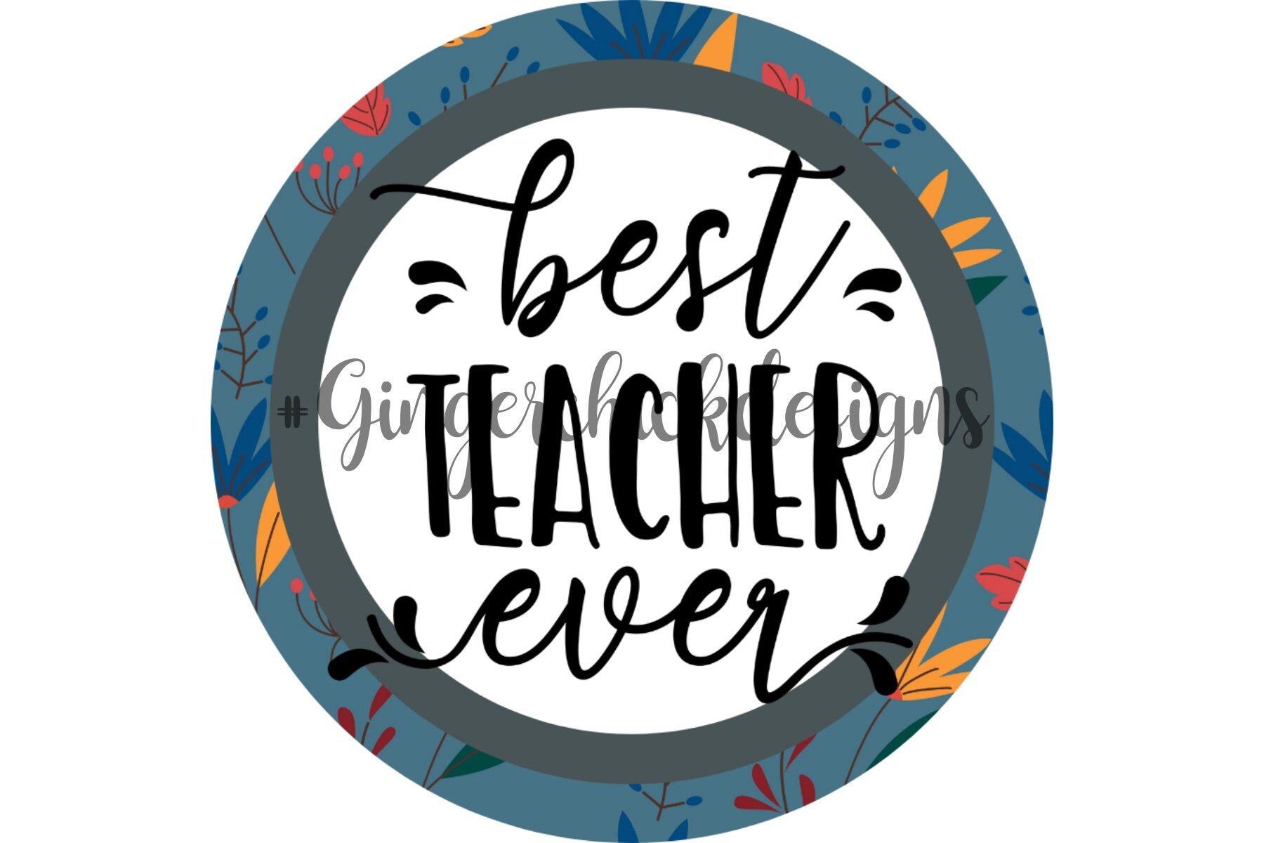Teacher Appreciation Bottle Cap Images - 1 inch Circles (Digital Download)