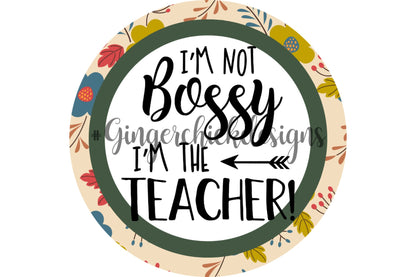 Teacher Appreciation Bottle Cap Images - 1 inch Circles (Digital Download)