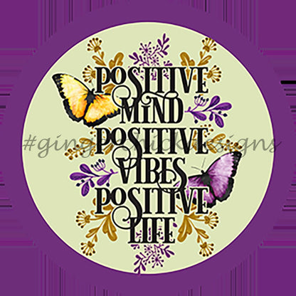 2.25 inch circles - Inspirational Button images - Circle images - Printable download-instant download