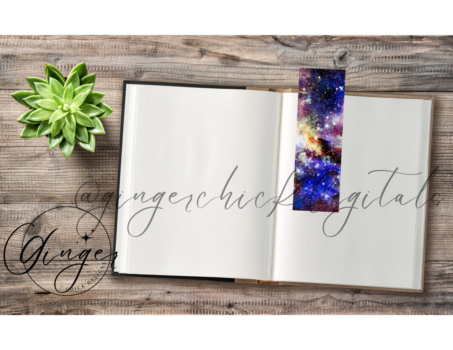 Galaxy - digital bookmark, digital download, book lovers, reading, inspirational