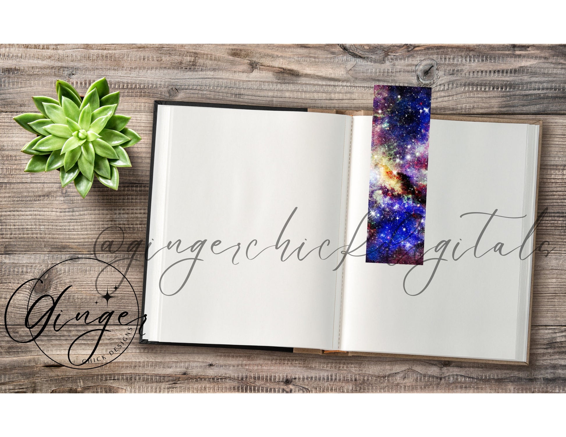 Galaxy - digital bookmark, digital download, book lovers, reading, inspirational