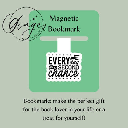 Magnetic Bookmark Instant Download, bookish merch, cute bookmarks, bookworm gift, reading bookmark, bibliophile, book accessories